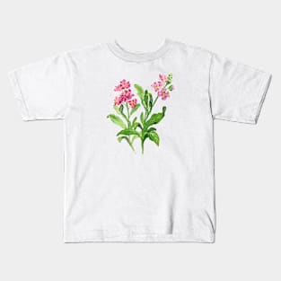 July 16th birthday flower Kids T-Shirt